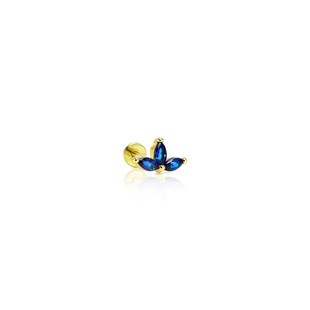 14 Ayar Altın Tragus Piercing