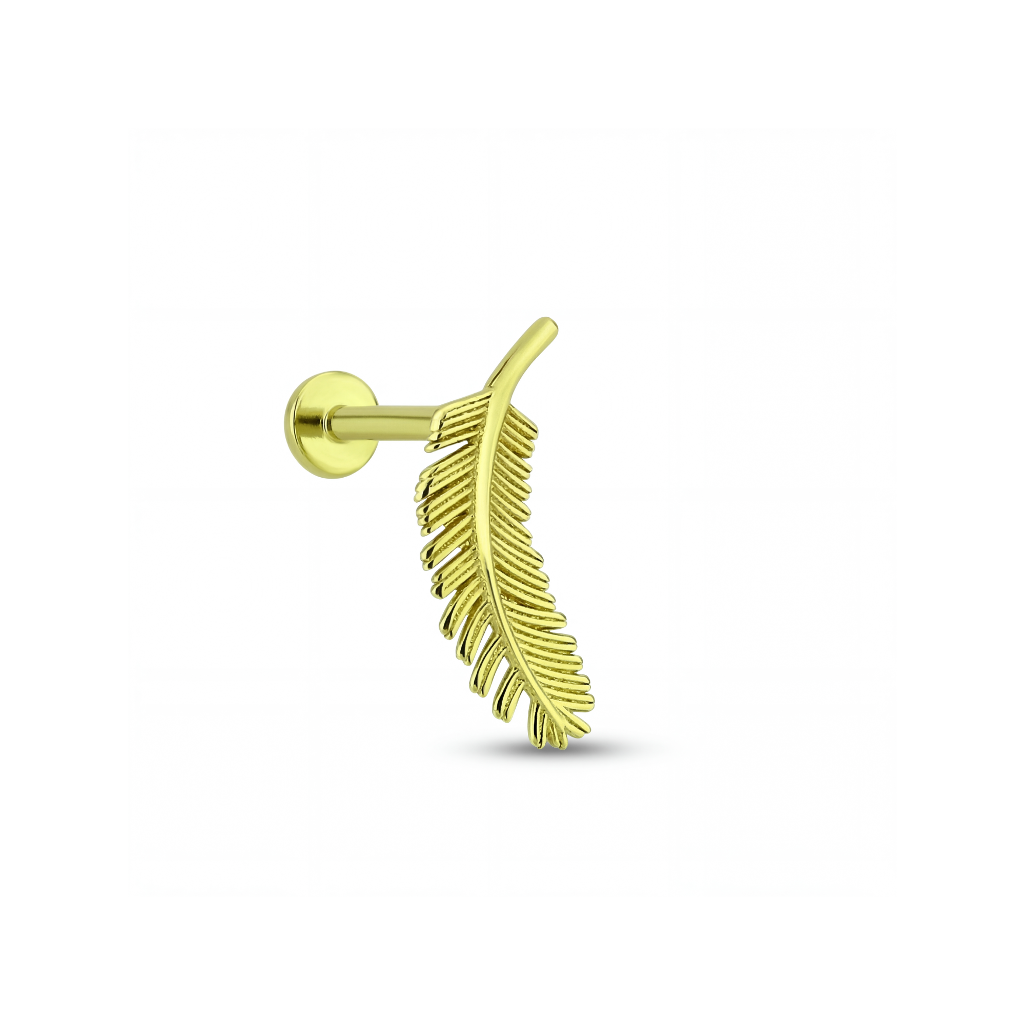 14 Ayar Altın Tragus Piercing