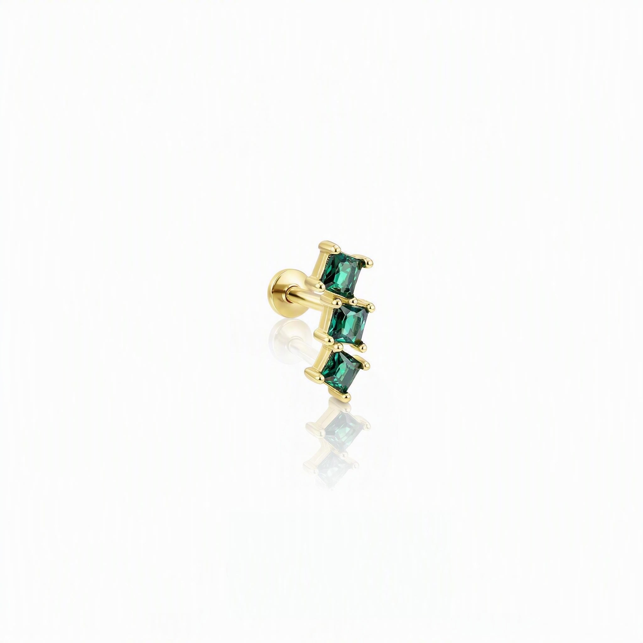 14 Ayar Altın Tragus Piercing