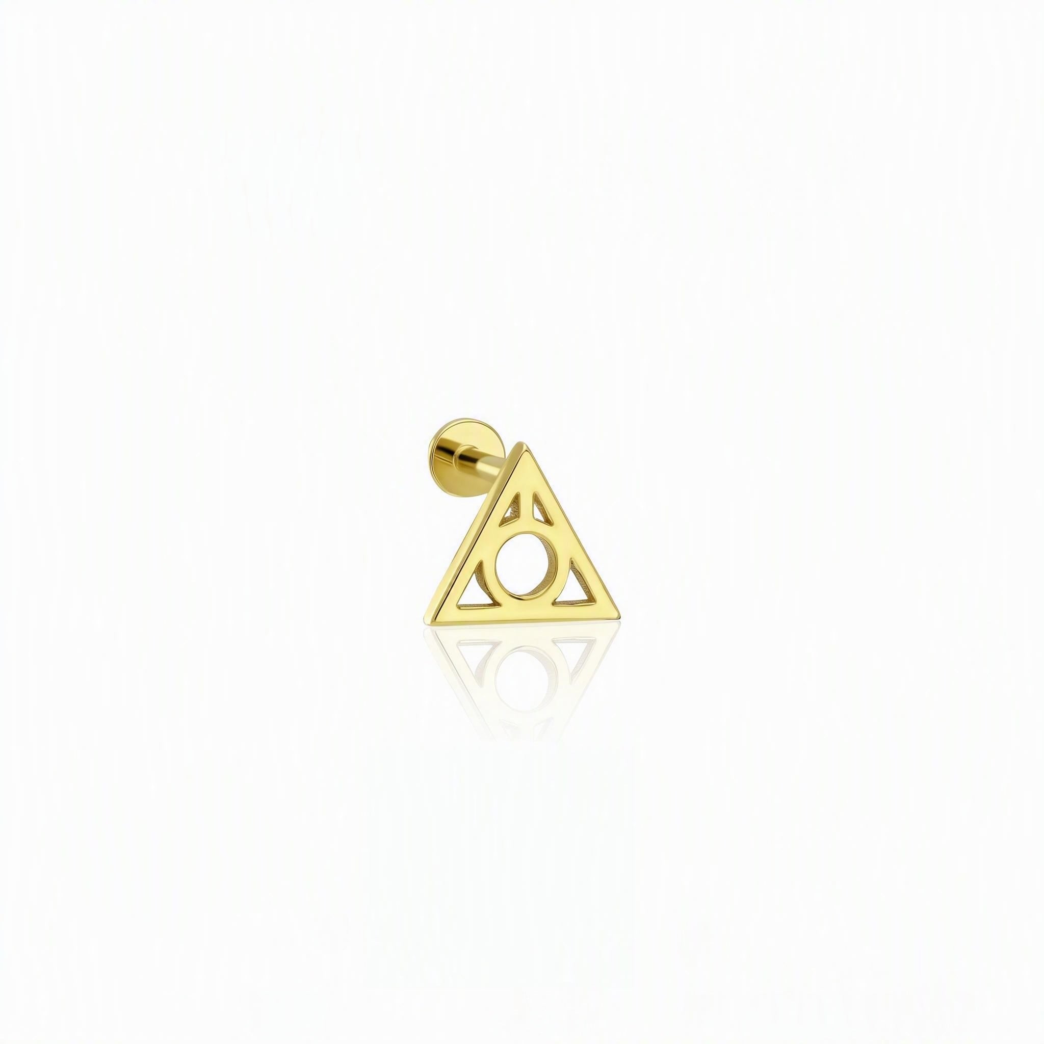 14 Ayar Altın Tragus Piercing