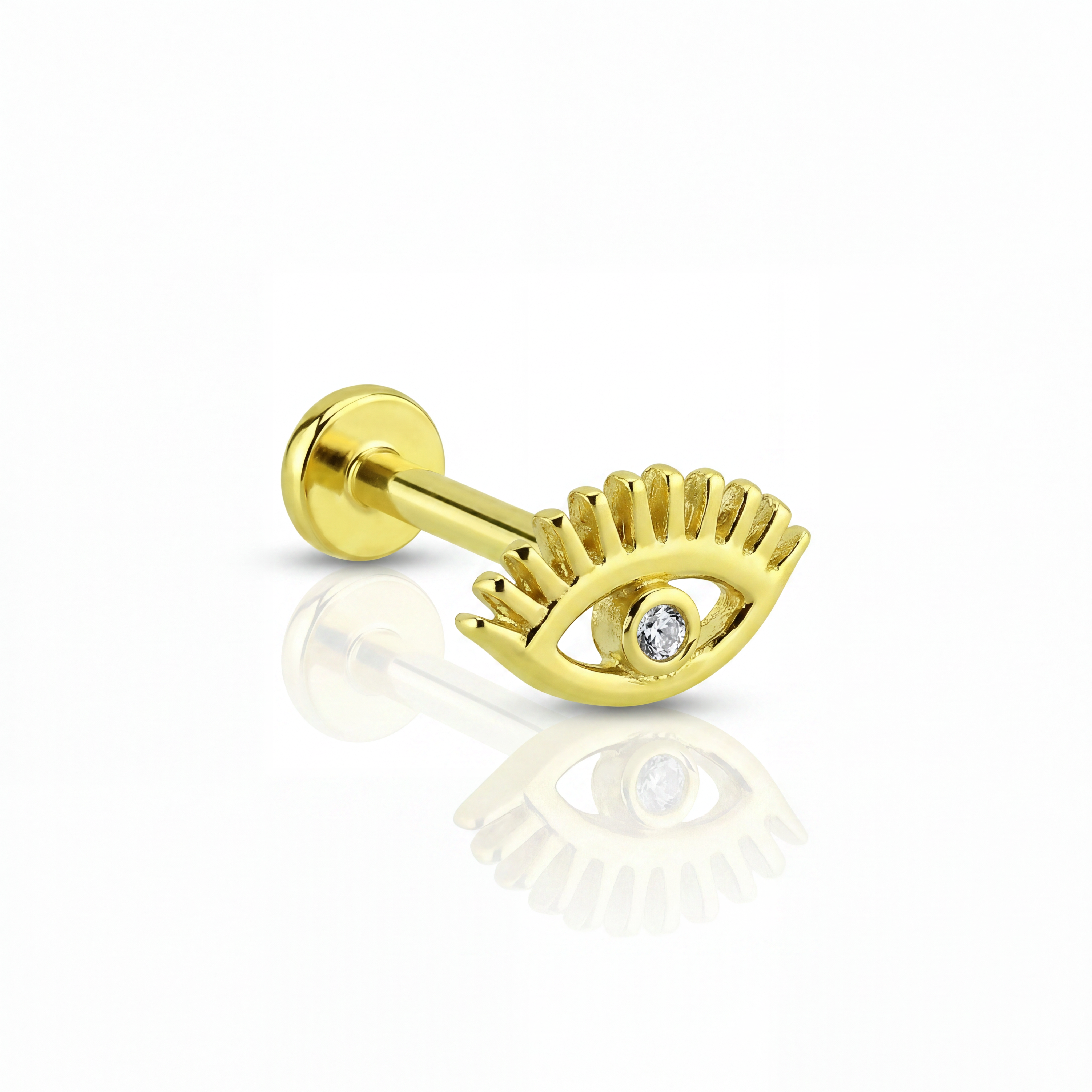 14 Ayar Altın Tragus Piercing