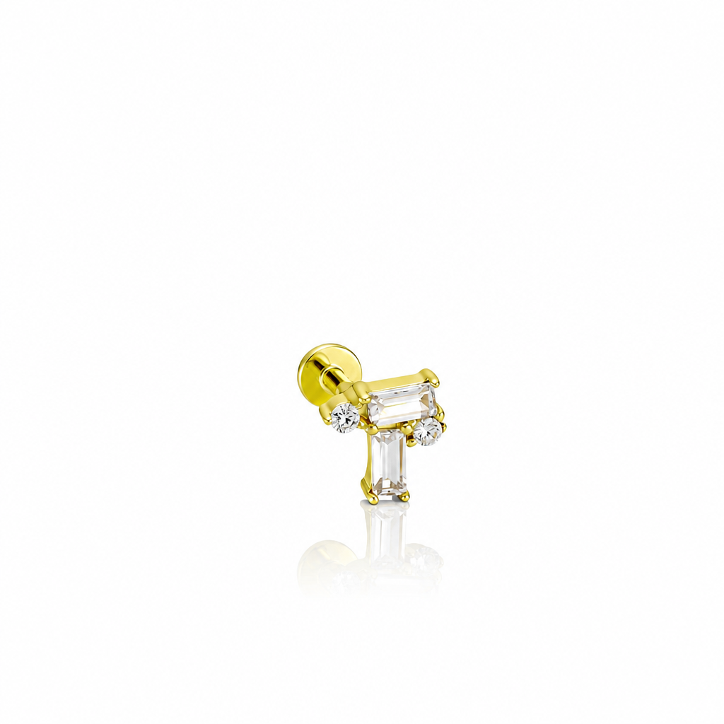 14 Ayar Altın Tragus Piercing
