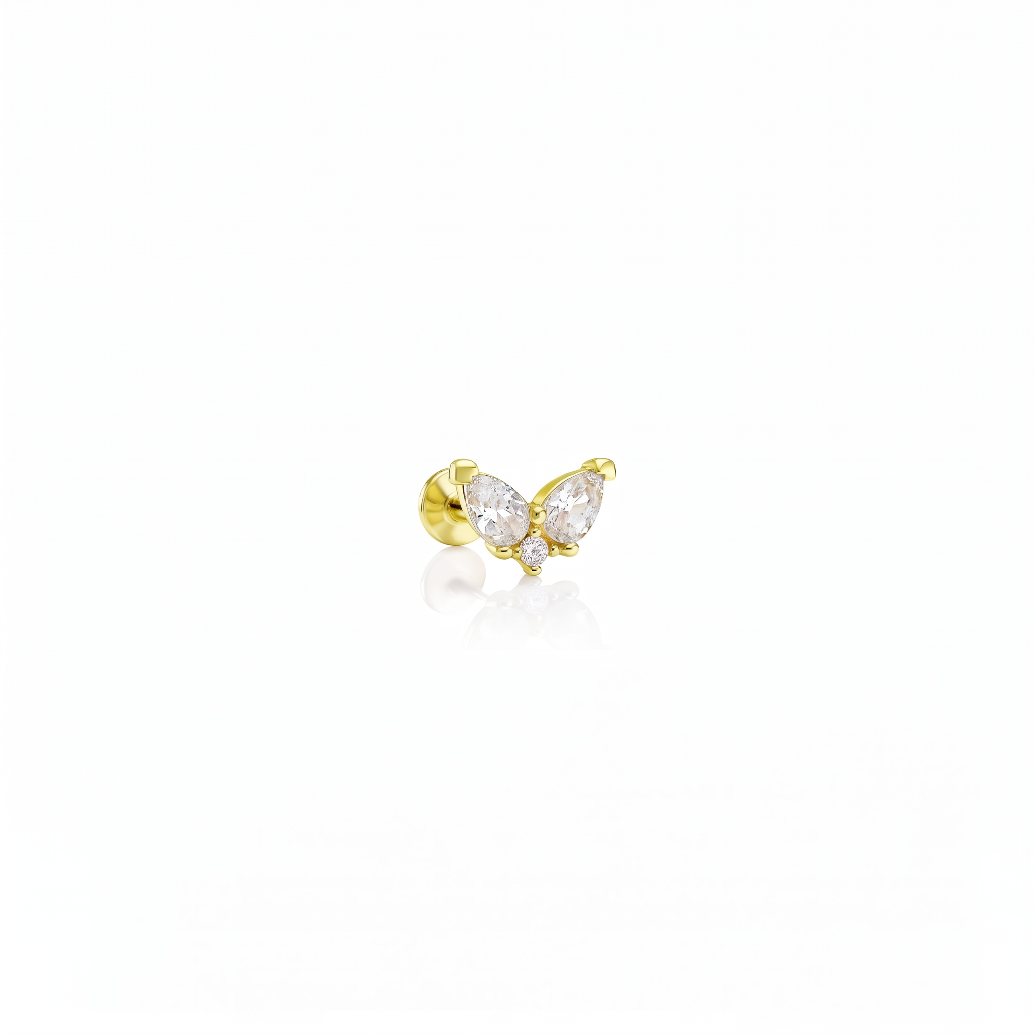 14 Ayar Altın Tragus Piercing