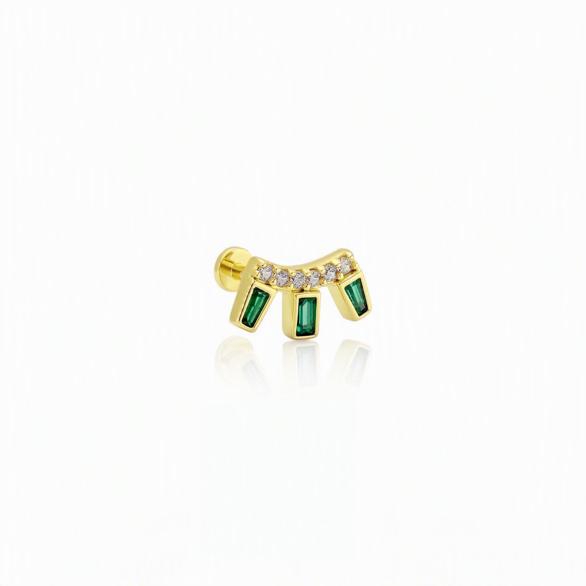 14 Ayar Altın Tragus Piercing