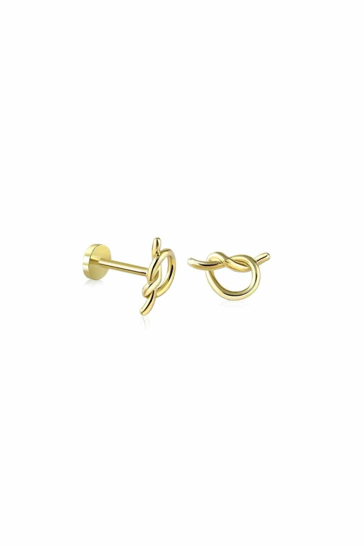 Altın Tragus Küpe