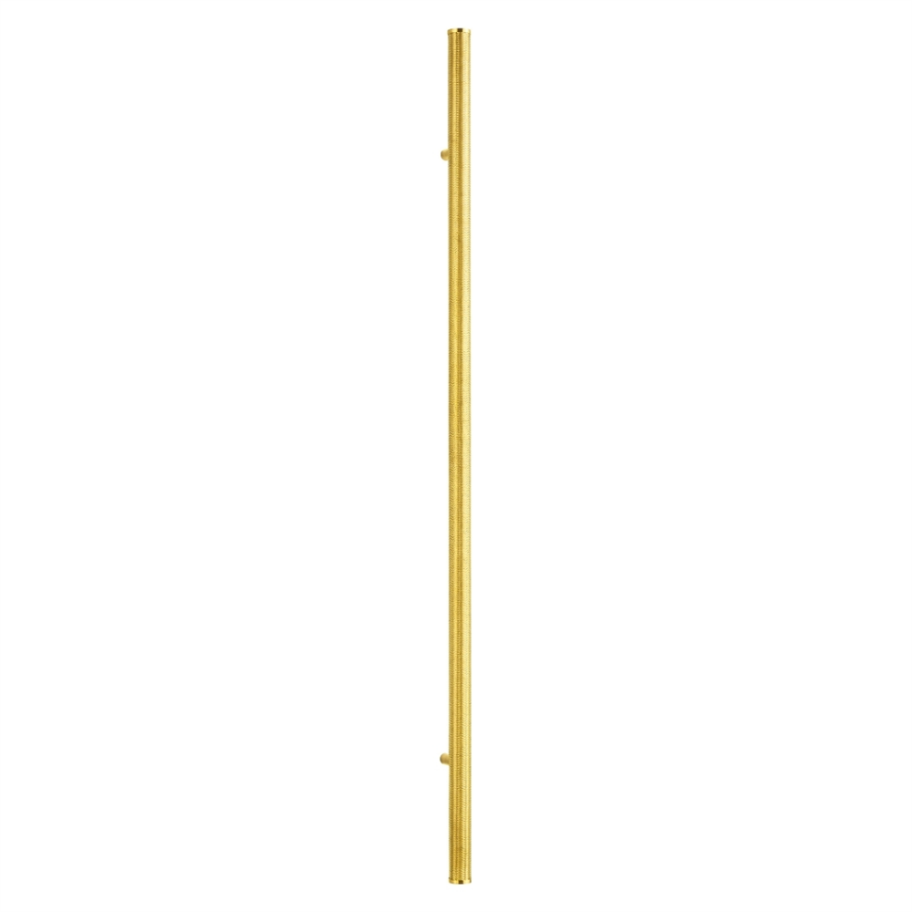 2'li Set Paslanmaz Çelik Örme Çekme Kol PVD Kaplama Satin Altın 100 cm - Vivarel