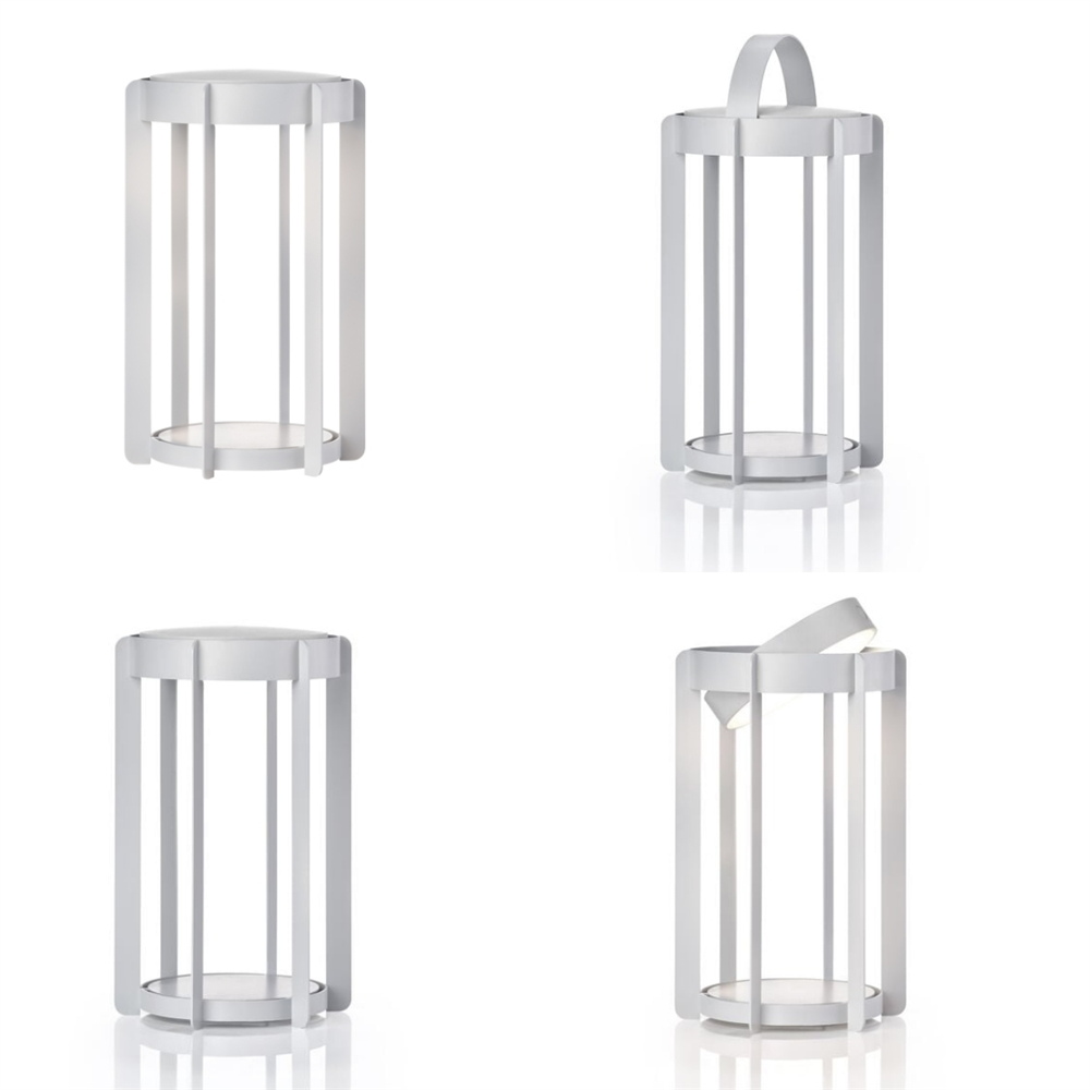 Ateş Böceği Feneri Led Işıklı Soft Gri 30 cm - Zone Denmark