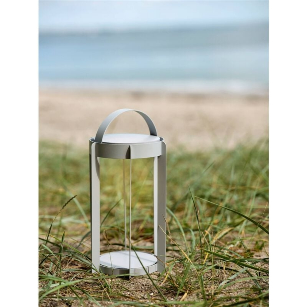 Ateş Böceği Feneri Led Işıklı Soft Gri 30 cm - Zone Denmark