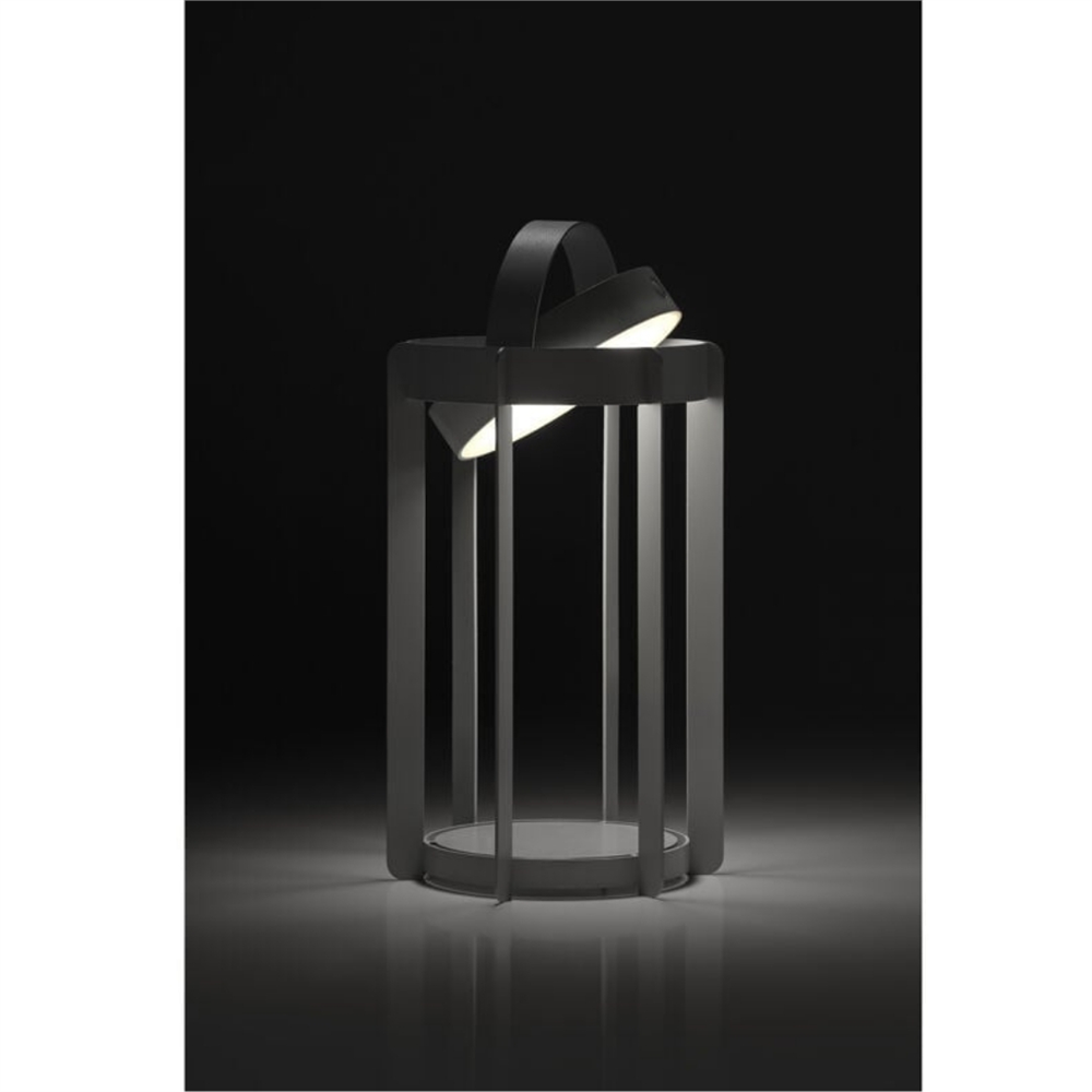 Ateş Böceği Feneri Led Işıklı Soft Gri 30 cm - Zone Denmark