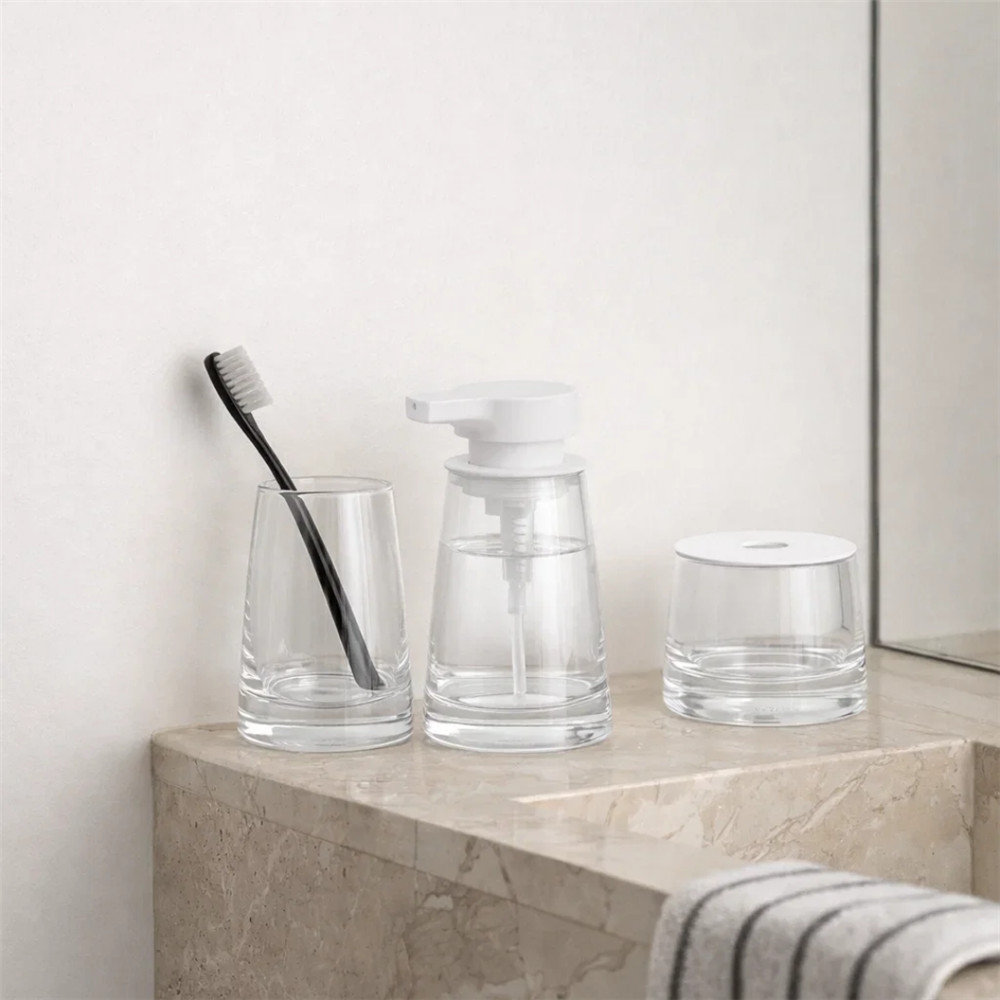AVA Saklama Kutusu Beyaz Ø8 cm - Blomus
