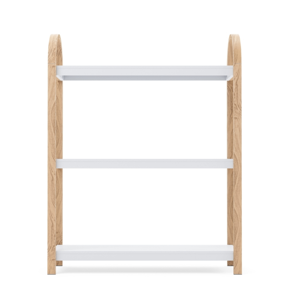 Bellwood 3 Katlı Raf Beyaz/Doğal Renk 90x72 cm - Umbra