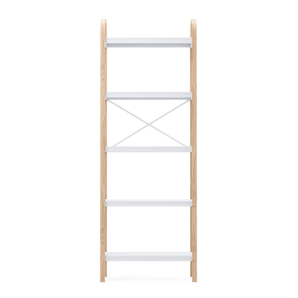 Bellwood 5 Katlı Raf Elbise Askılığı Beyaz/Doğal 170x61 cm - Umbra