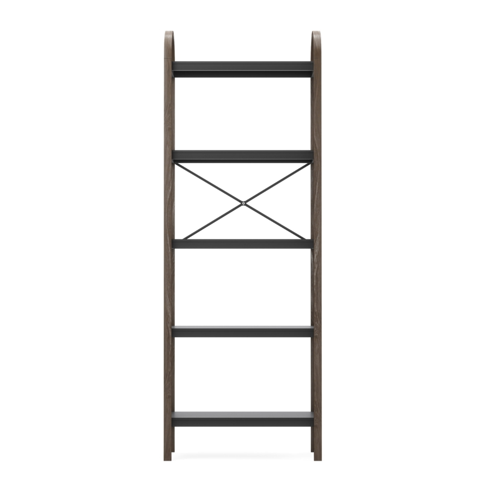Bellwood 5 Katlı Raf Elbise Askılığı Siyah/Ceviz Renk 170x61 cm - Umbra