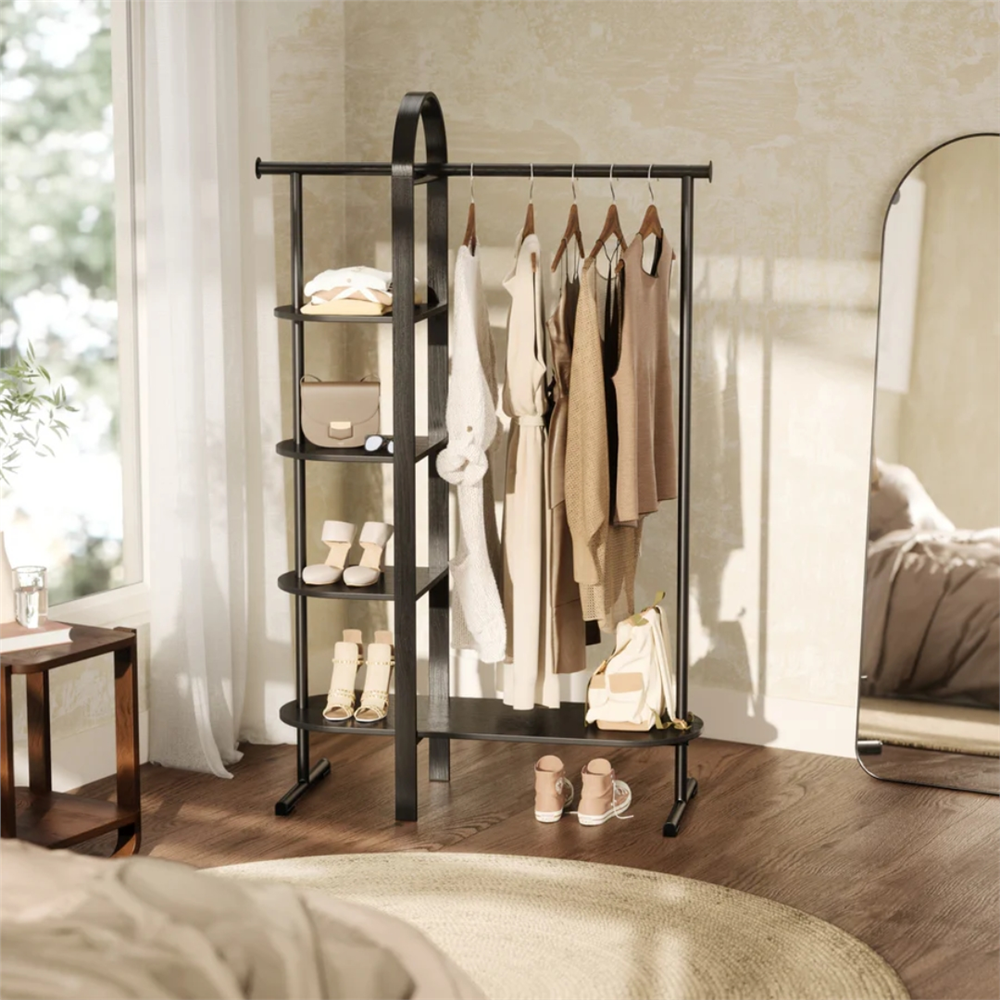 Bellwood Elbise Rafı Geceyarısı Siyahı - Umbra