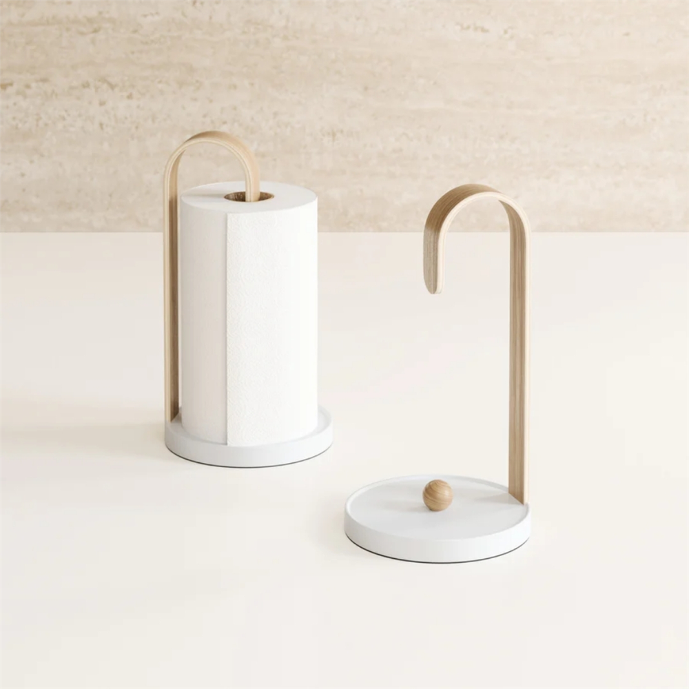 Bellwood Kağıt Havluluk Beyaz/Doğal 32x17 cm - Umbra