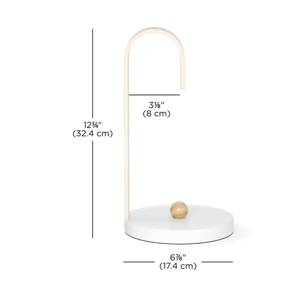 Bellwood Kağıt Havluluk Beyaz/Doğal 32x17 cm - Umbra