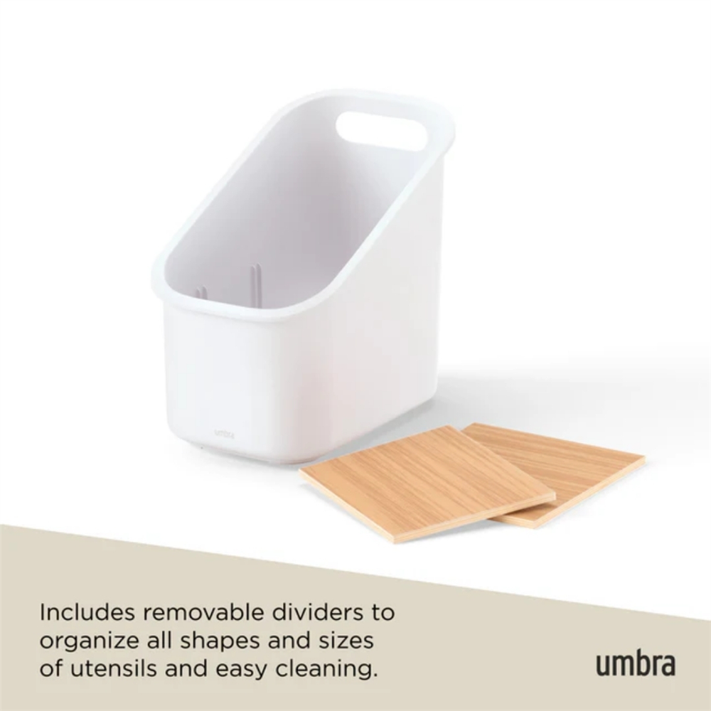 Bellwood Organizatör Beyaz/Doğal 21x19x14 cm - Umbra