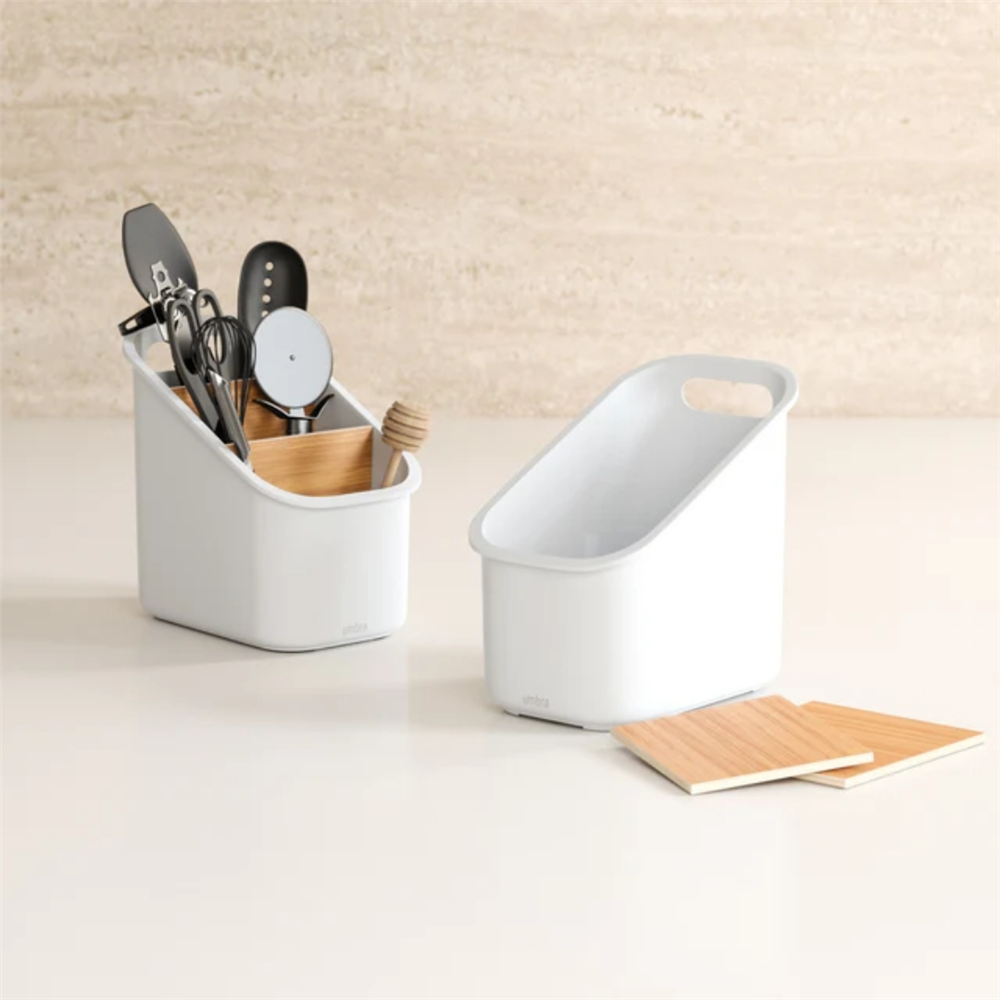Bellwood Organizatör Beyaz/Doğal 21x19x14 cm - Umbra