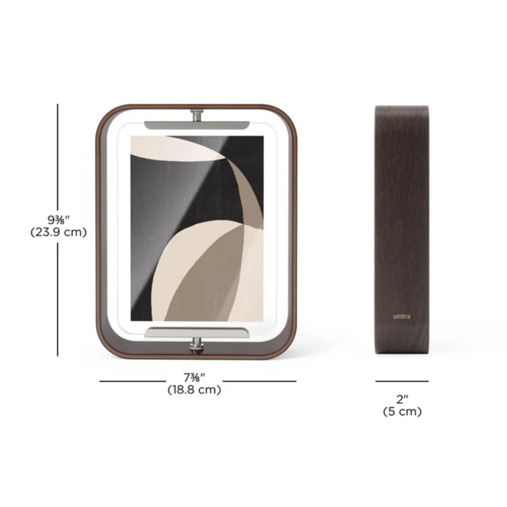 Bellwood Resim Çerçevesi Eskitilmiş-Ceviz Renk 5x7'' (23.9x18.8x5 cm) - Umbra