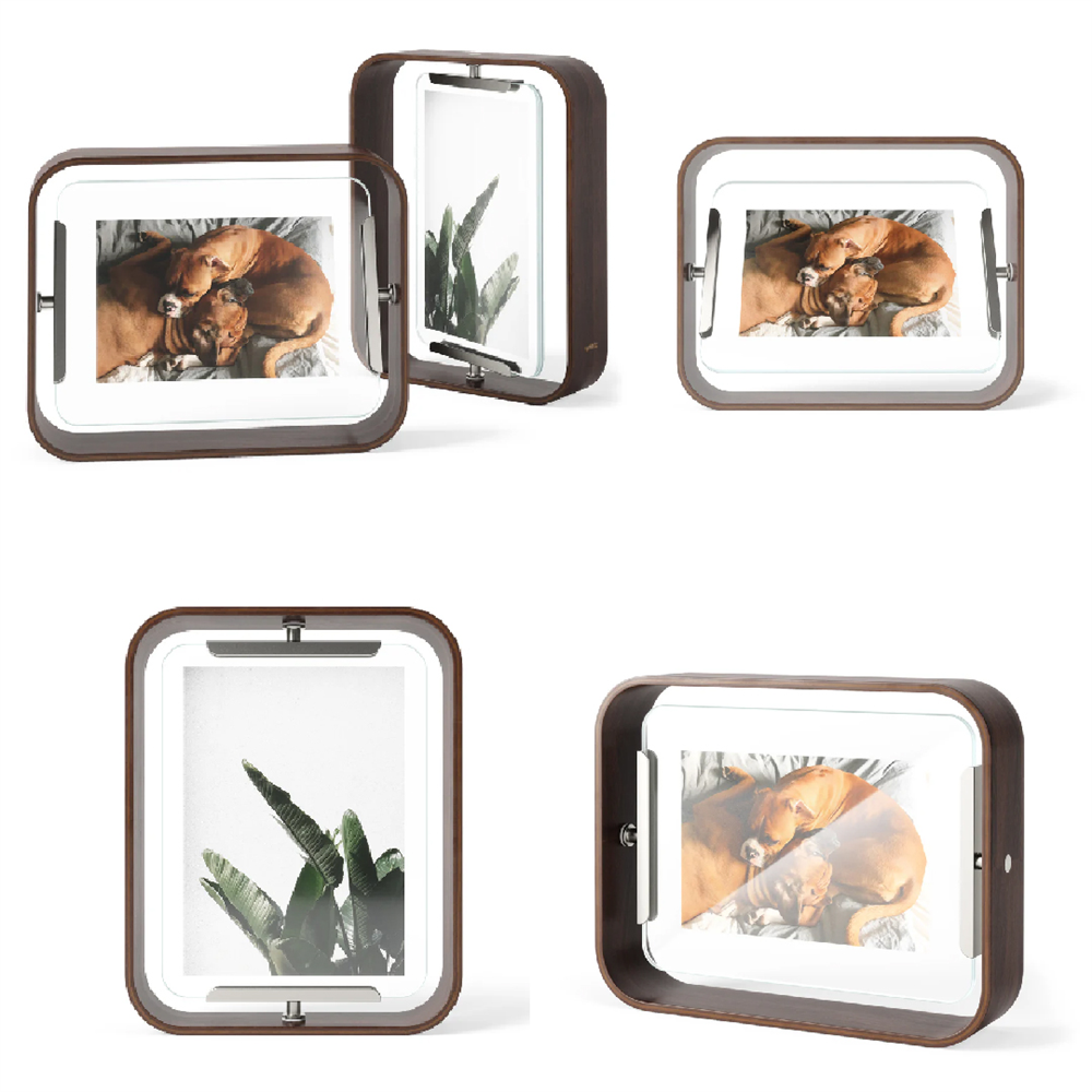 Bellwood Resim Çerçevesi Eskitilmiş-Ceviz Renk 5x7'' (23.9x18.8x5 cm) - Umbra