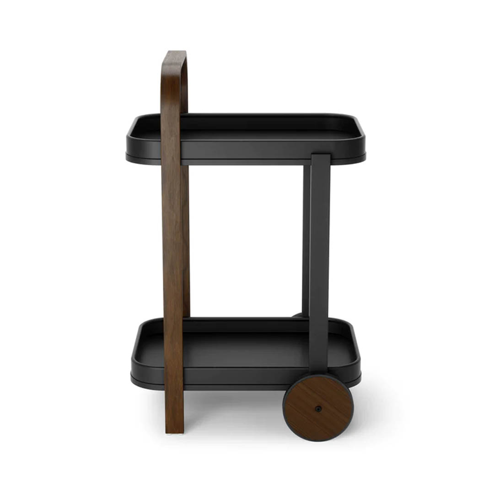Bellwood Siyah Servis Arabası - Umbra