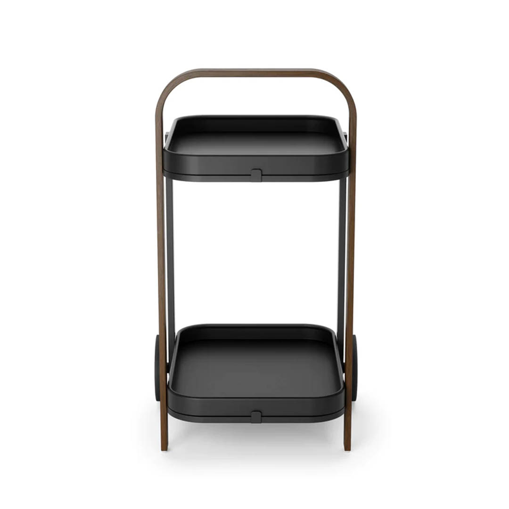 Bellwood Siyah Servis Arabası - Umbra