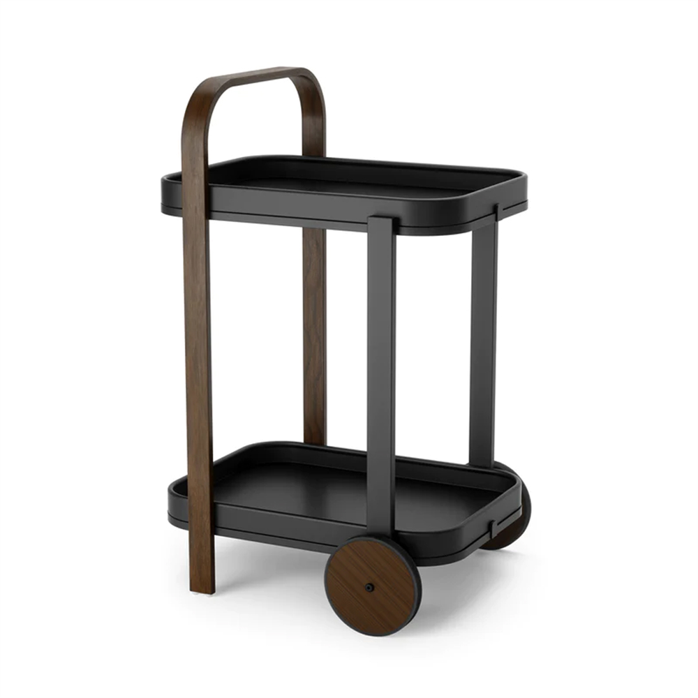 Bellwood Siyah Servis Arabası - Umbra