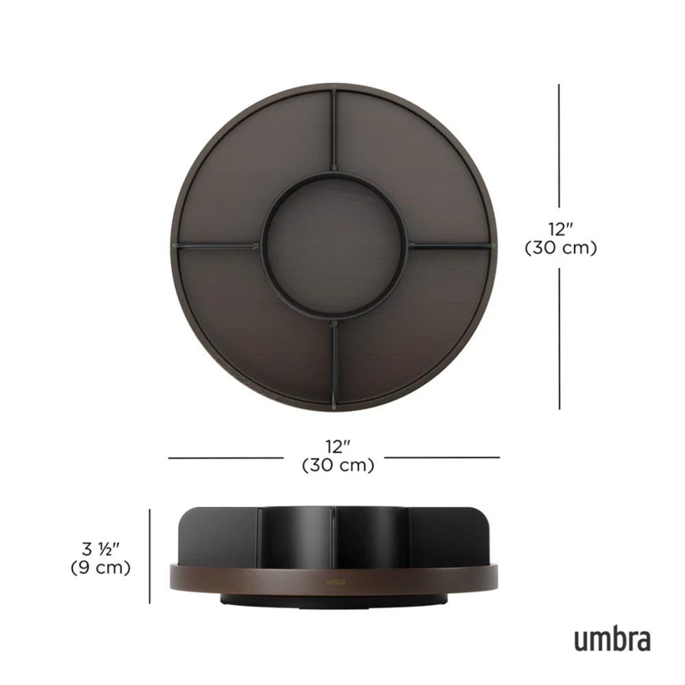 Bellwood Tembel Susan Siyah/Ceviz Renk - Umbra