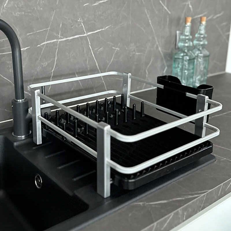 Blanca Paslanmaz Alüminyum Bulaşıklık Siyah - Primanova