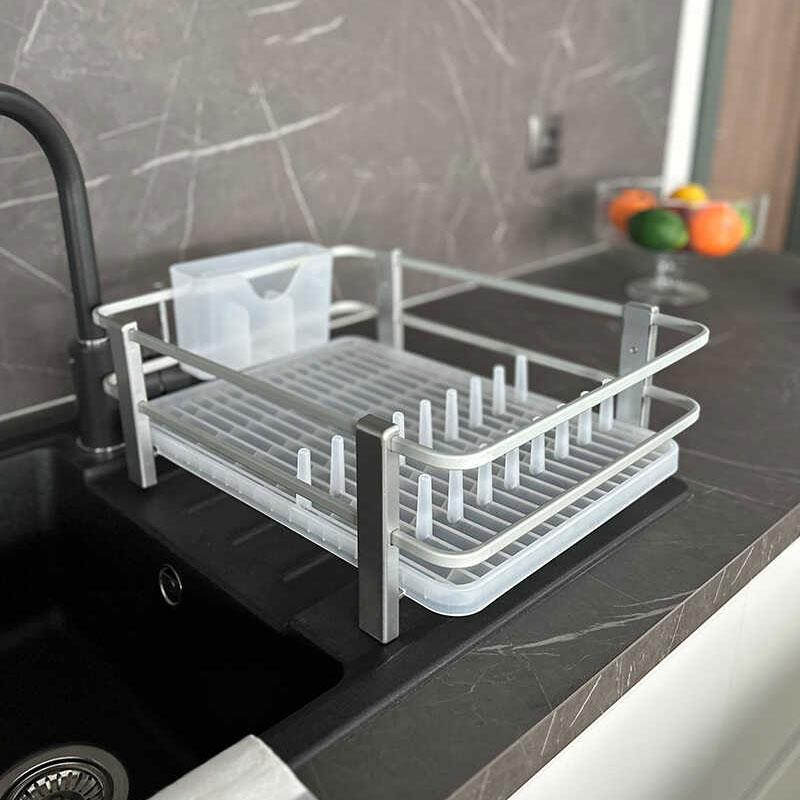 Blanca Paslanmaz Alüminyum Bulaşıklık Şeffaf - Primanova