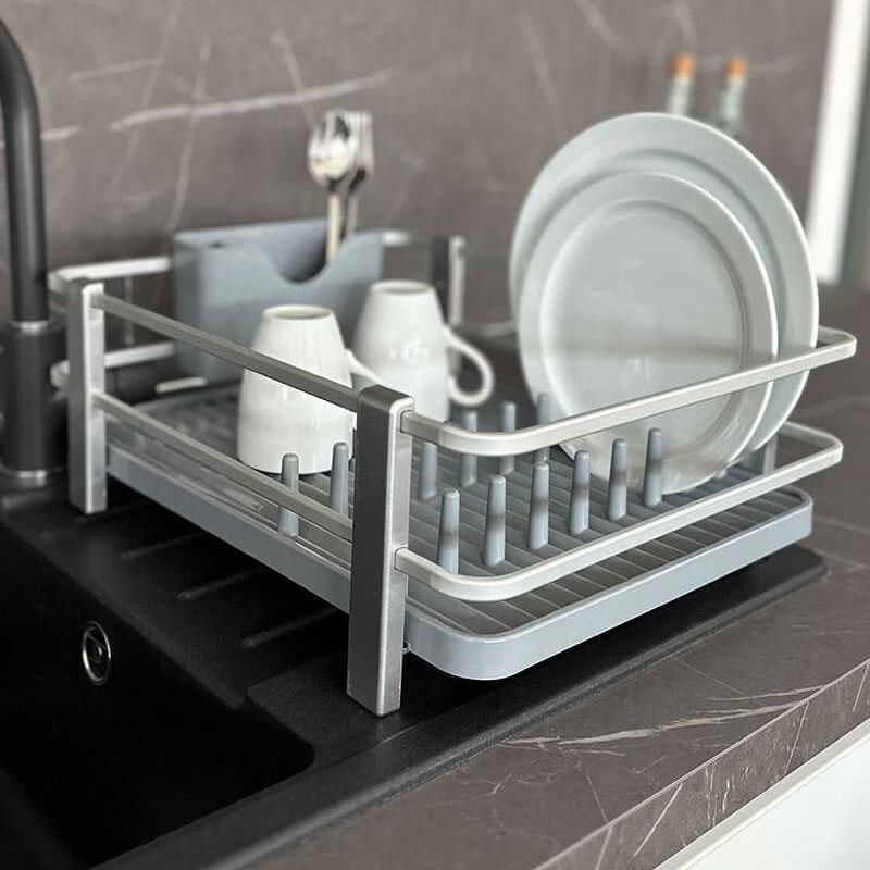 Blanca Paslanmaz Alüminyum Bulaşıklık Gri - Primanova