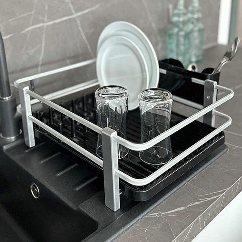 Blanca Paslanmaz Alüminyum Bulaşıklık Siyah - Primanova