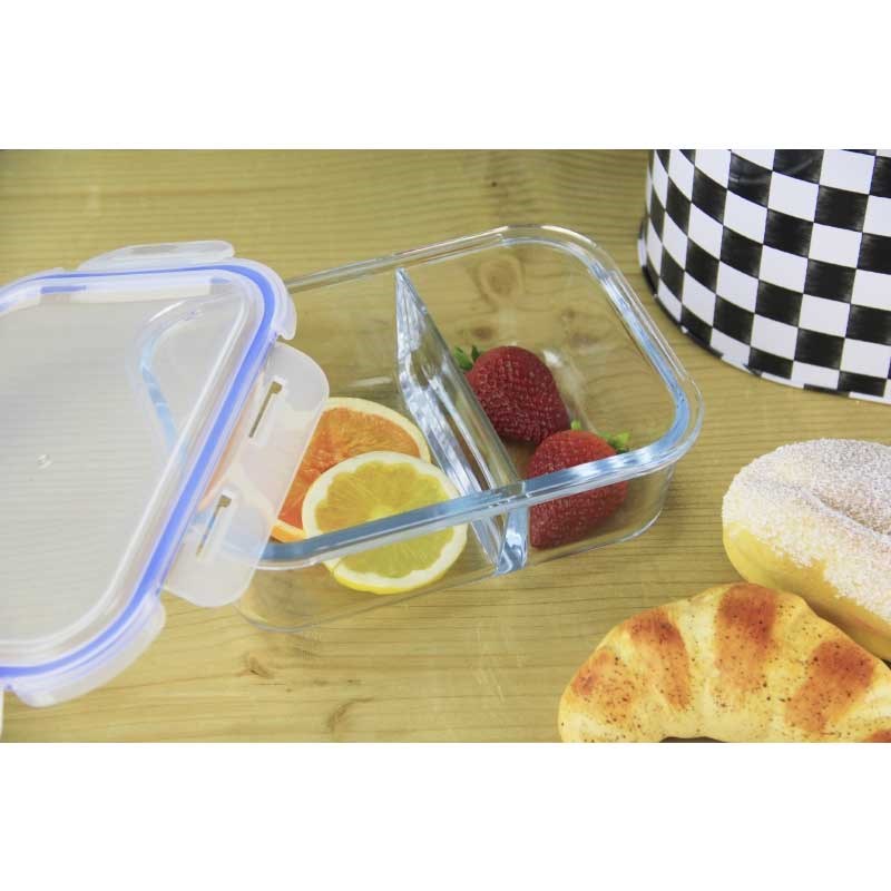 Bölmeli Kilitli Saklama Kabı 1050 ml - Bor& More