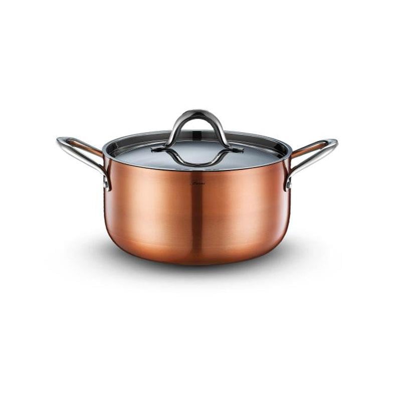 Brioni Copperfield 24 cm Derin Tencere - Brioni