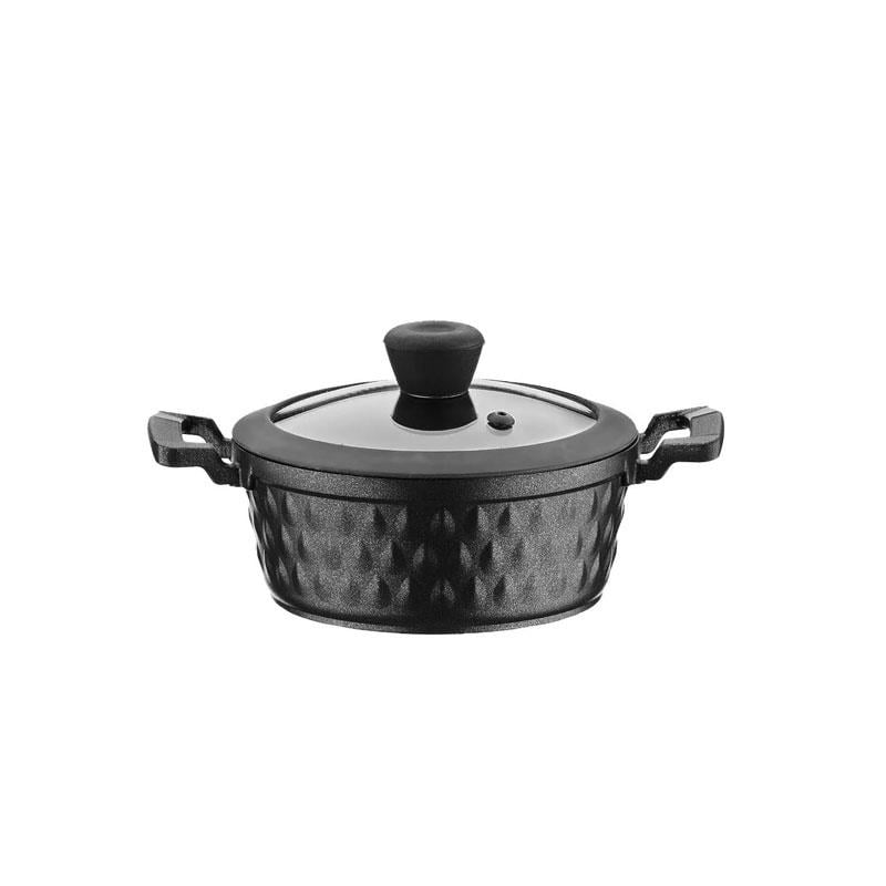 Brioni Diamond 5 Parça Siyah Midi Set - Brioni