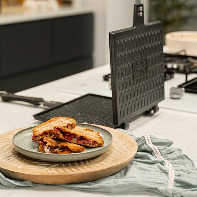 Brioni Diamond Tost Grill Maxi Boy Ocak Üstü Tost Makinesi - Brioni