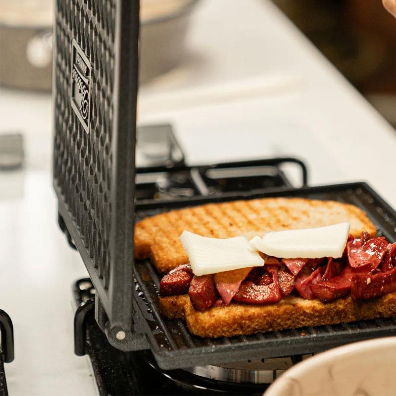 Brioni Diamond Tost Grill Maxi Boy Ocak Üstü Tost Makinesi - Brioni