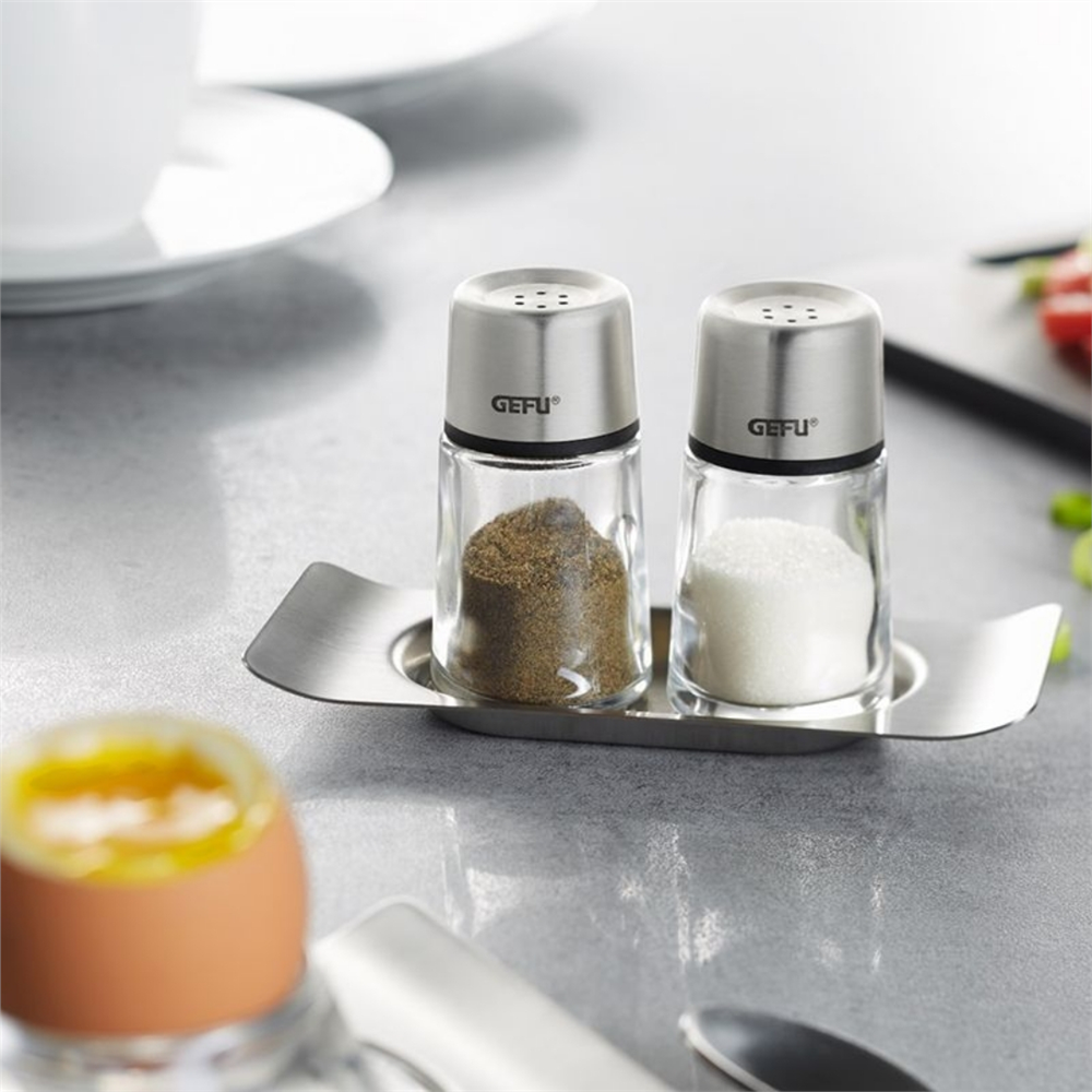 Brunch Tuzluk Ve Biberlik Seti Yüksek Kaliteli Paslanmaz Çelik - Gefu