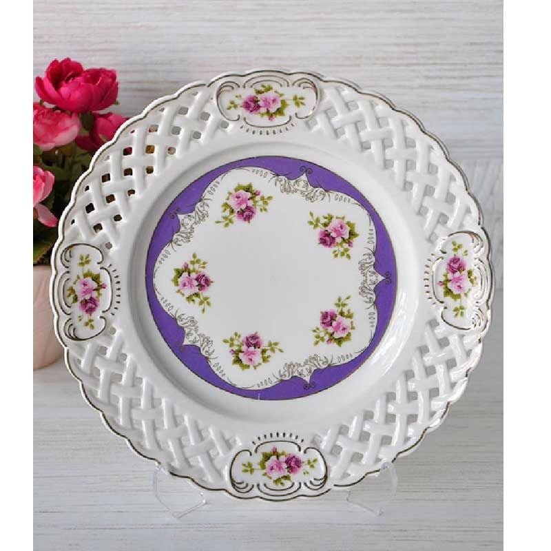 Carmen 6lı Pasta Tabağı Mor