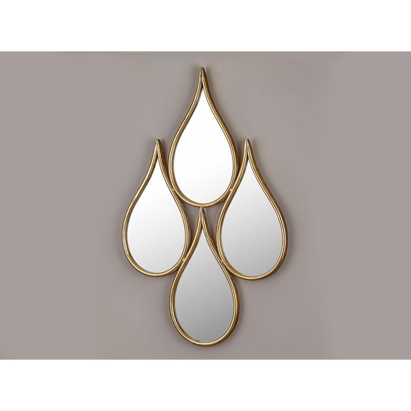 Cemile Antik Gold 4lü Ayna 54 x 87 cm