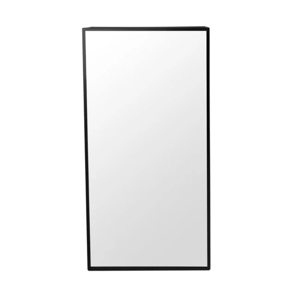 Cubiko Duvar Ve Depolama Aynası Siyah Renk 62x30,5 cm - Umbra