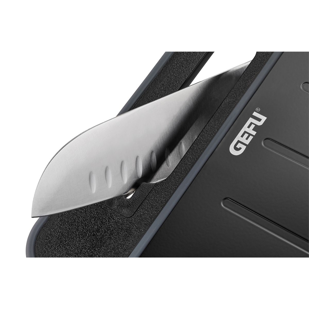 Cut Pro Buz Çözme Ve Kesme Tahtası Siyah Renk 36,5x25x1 cm - Gefu