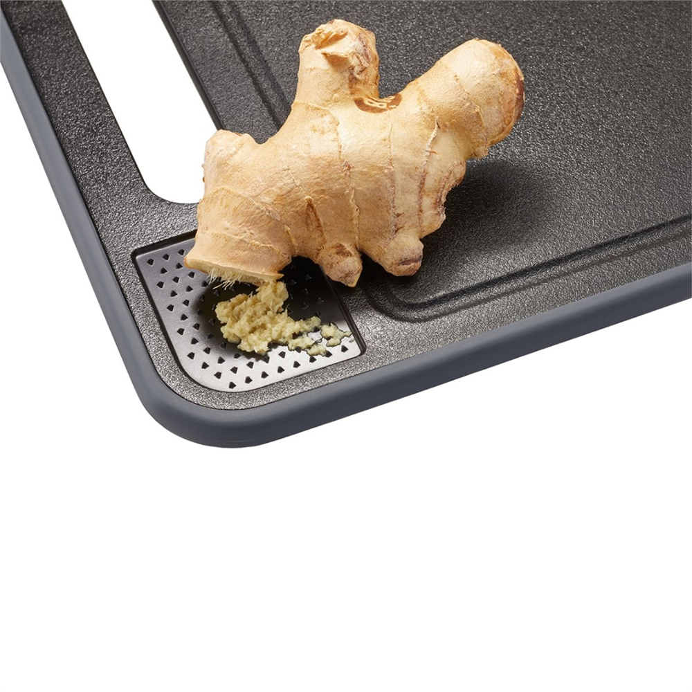 Cut Pro Buz Çözme Ve Kesme Tahtası Siyah Renk 36,5x25x1 cm - Gefu
