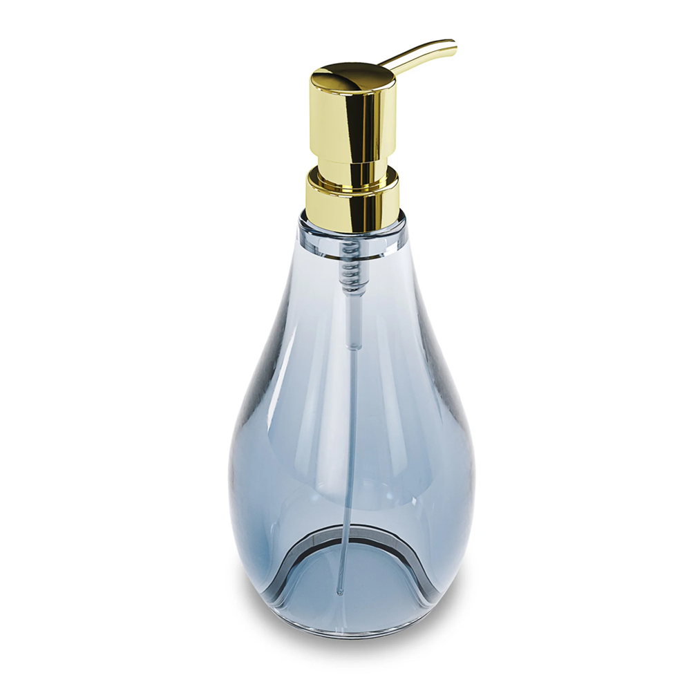 Damla Sıvı Sabunluk 280 ml Gold Renk Pompalı - Umbra
