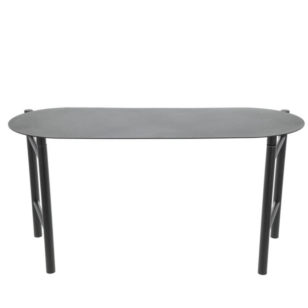Disc Bench Siyah Çelik 90x33x45 cm - Zone Denmark