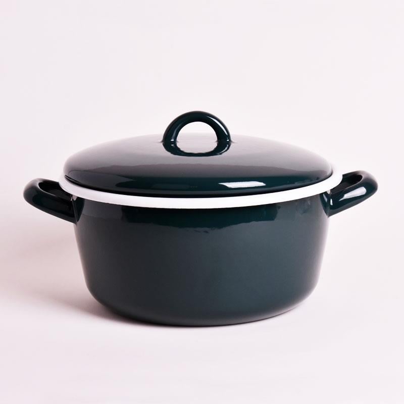 Emaye 22 cm Tencere Ekobo - emaye-tencere-ekobo-22cm-4lt-sağlıklı