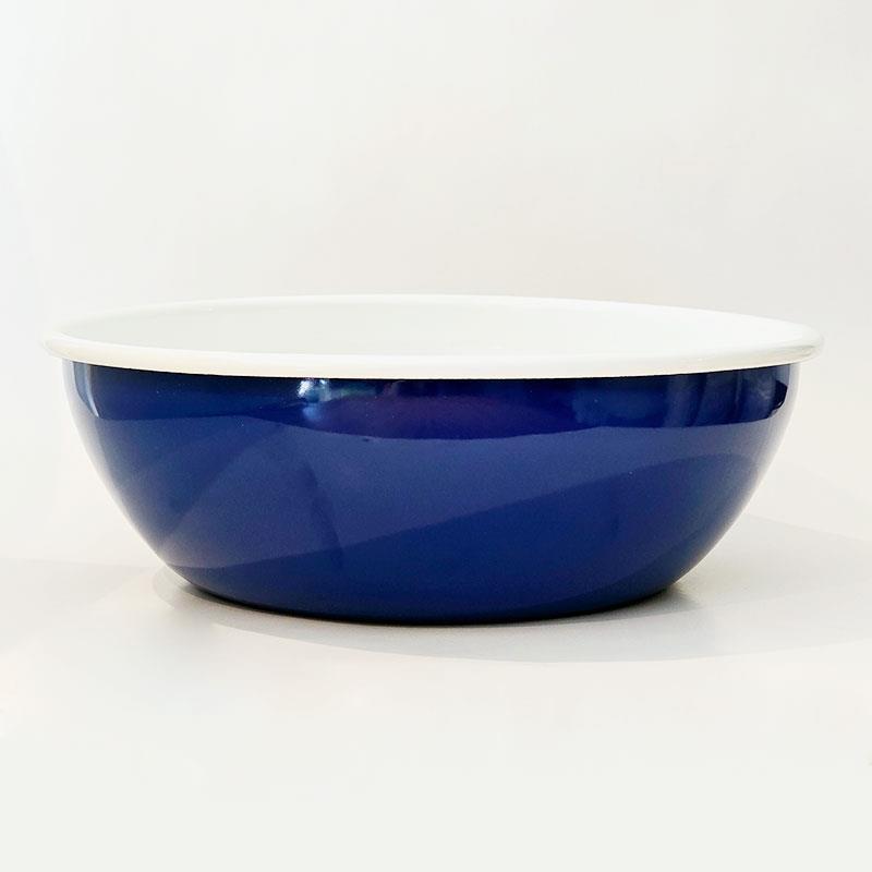 Emaye 32 cm Kase Lacivert - Emayeci