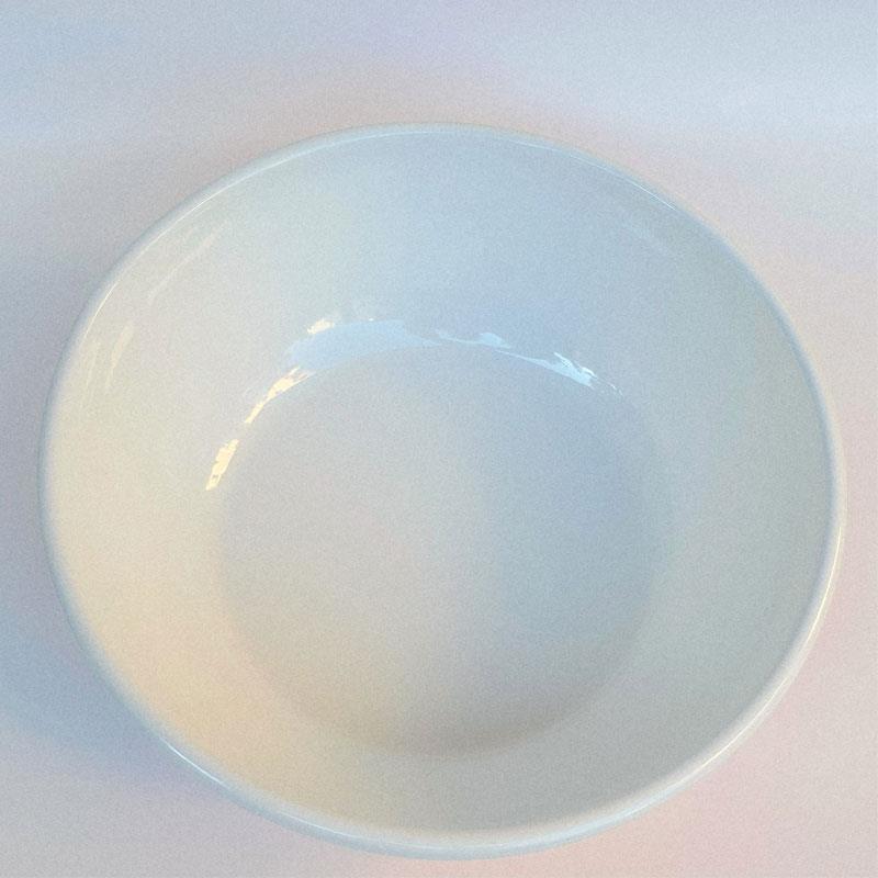 Emaye 32 cm Kase Pembe Üst Görüntü - Emayeci
