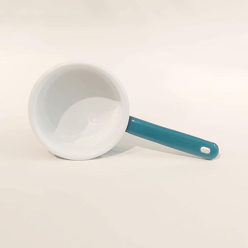 Emaye Kaserol 12 cm Petrol Yeşili - Emayeci