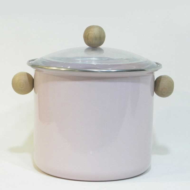 Emaye Kiler Pembe 18 cm